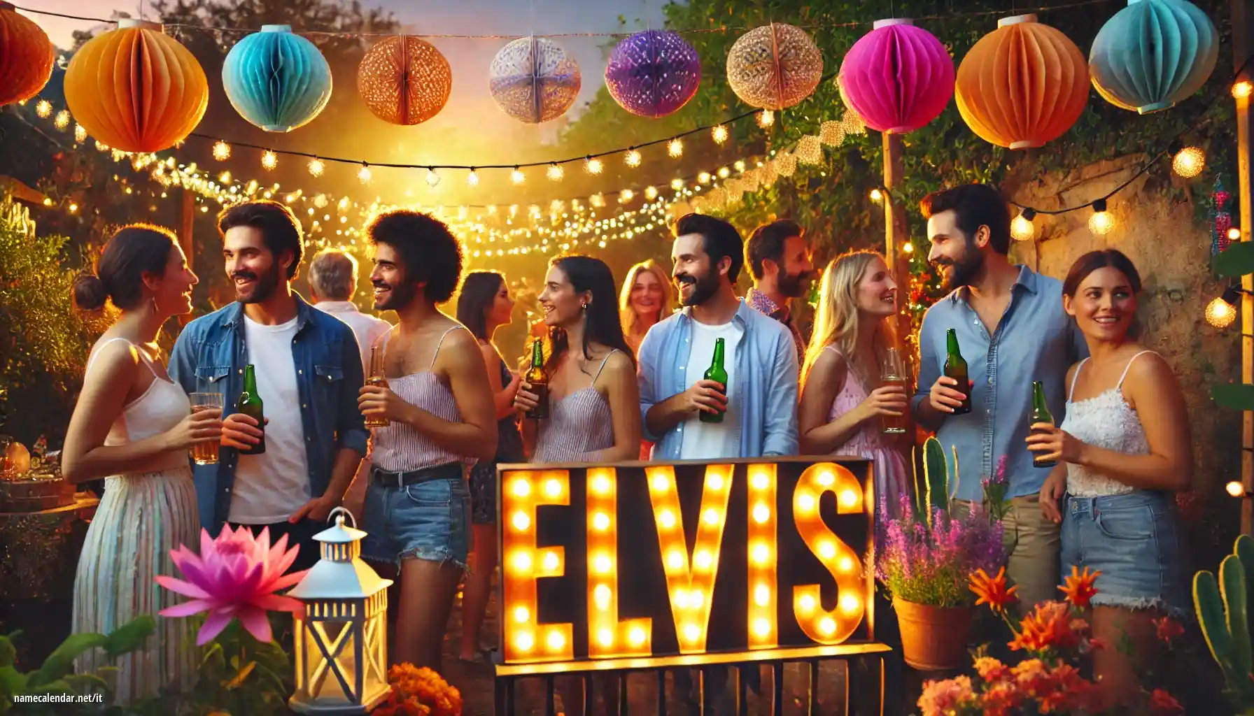 Celebrazione dell'onomastico e del nome - Elvis