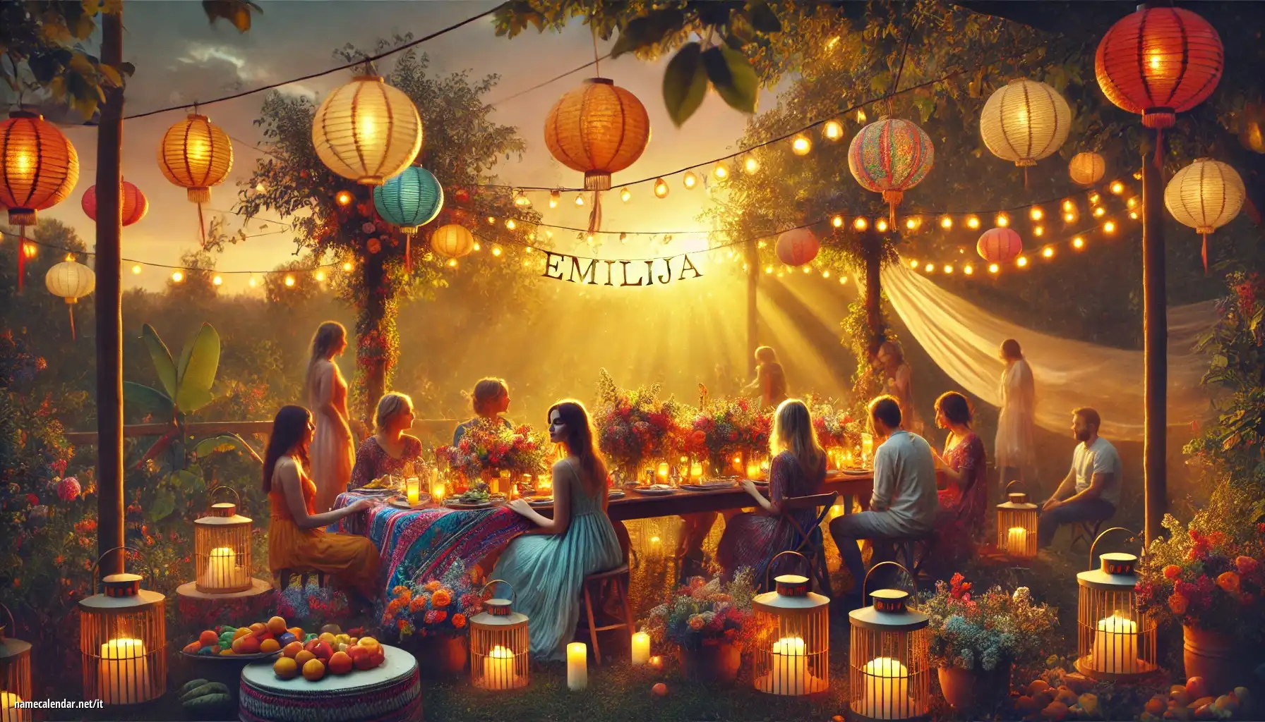 Celebrazione dell'onomastico e del nome - Emilija