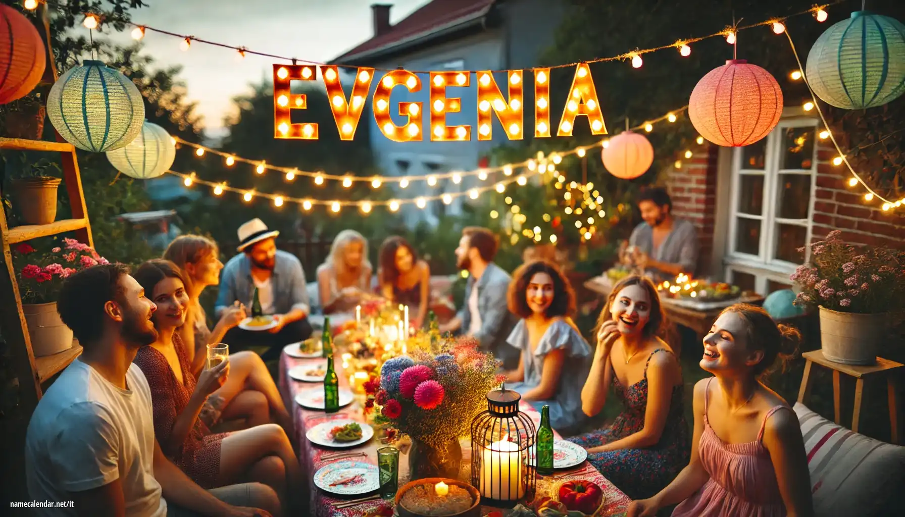 Celebrazione dell'onomastico e del nome - Evgenia