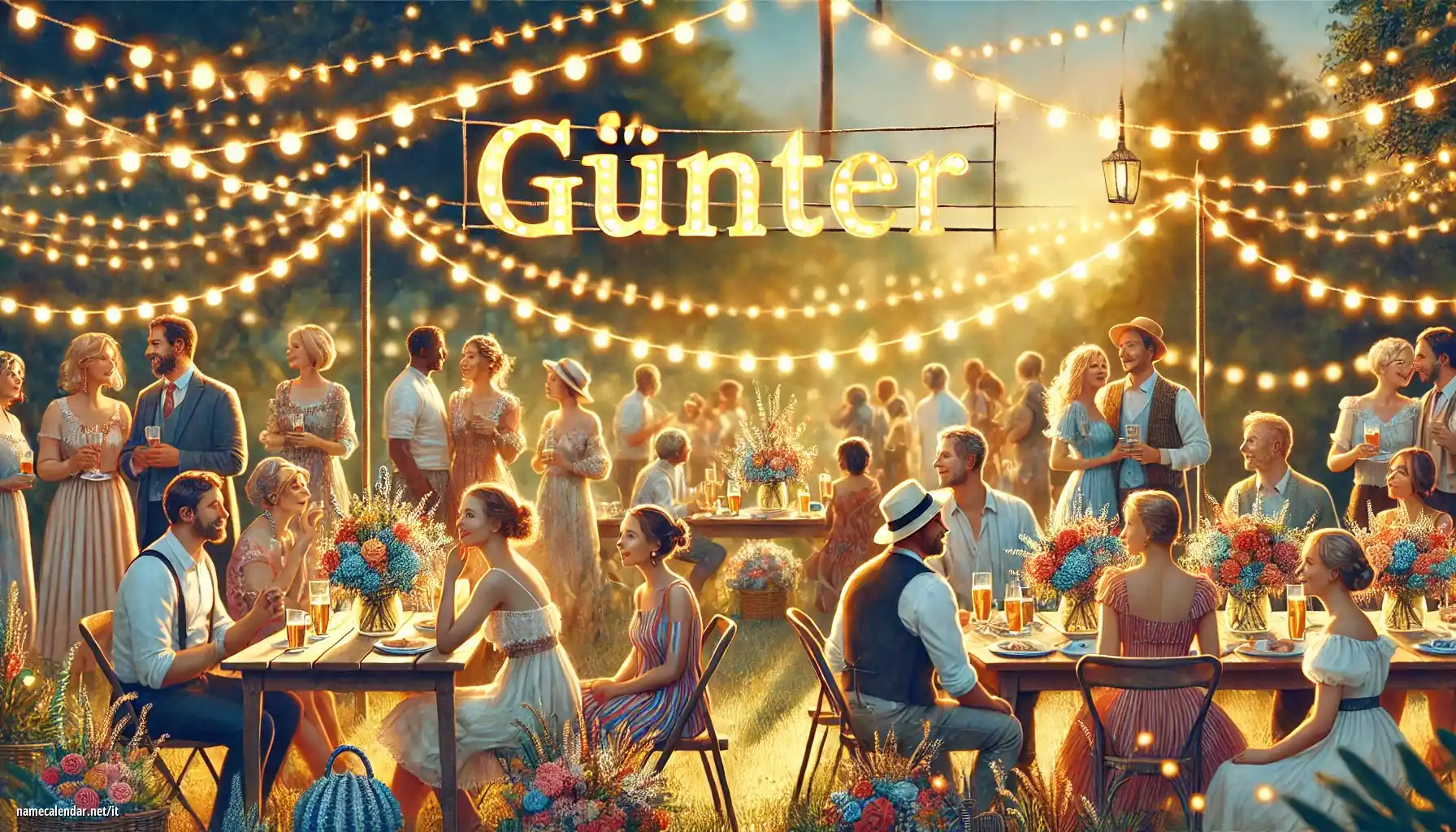Celebrazione dell'onomastico e del nome - Günter