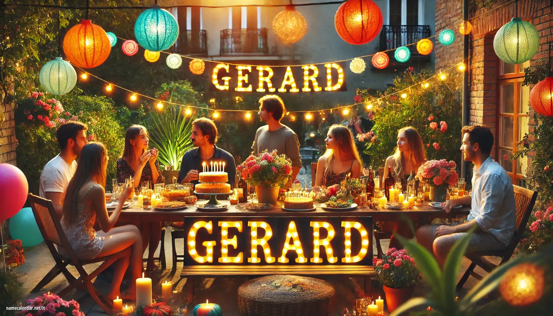 Celebrazione dell'onomastico e del nome - Gerard