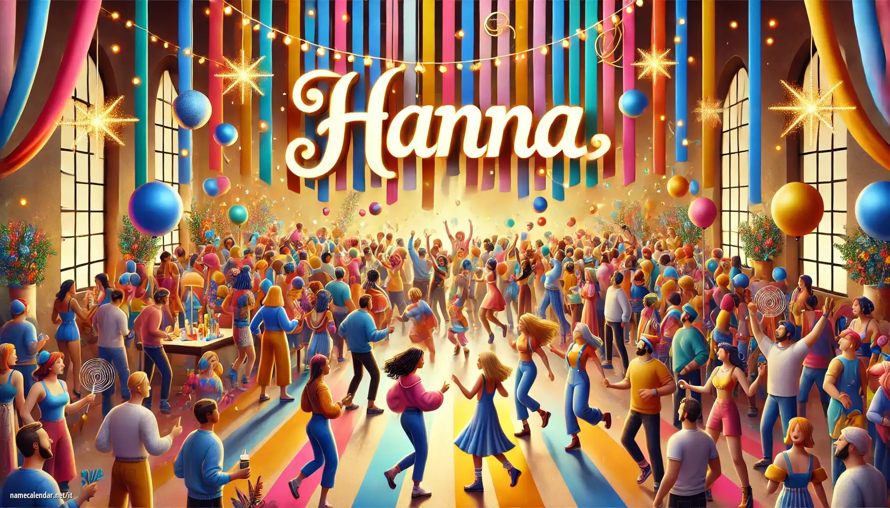 Celebrazione dell'onomastico e del nome - Hanna