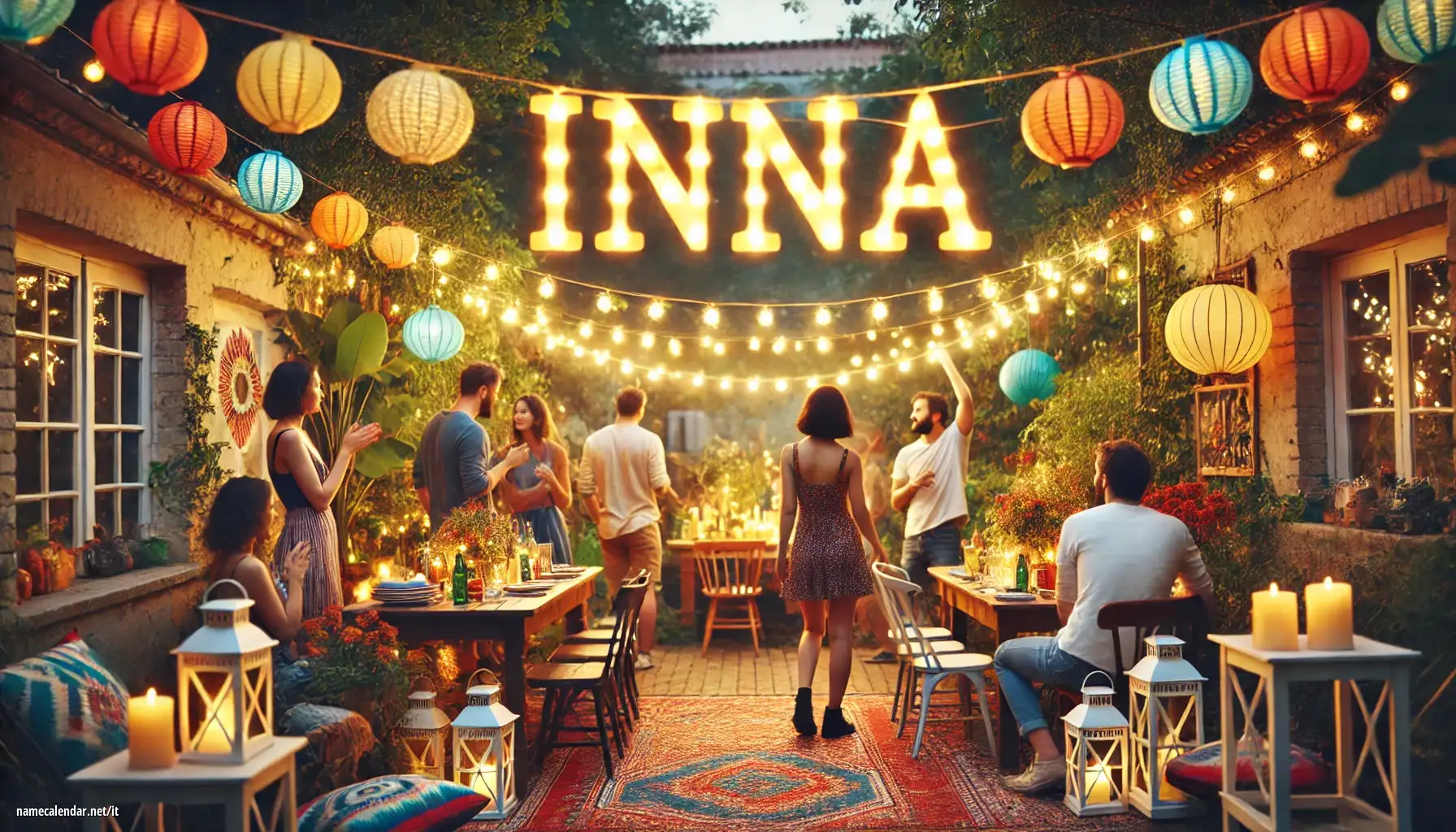 Celebrazione dell'onomastico e del nome - Inna