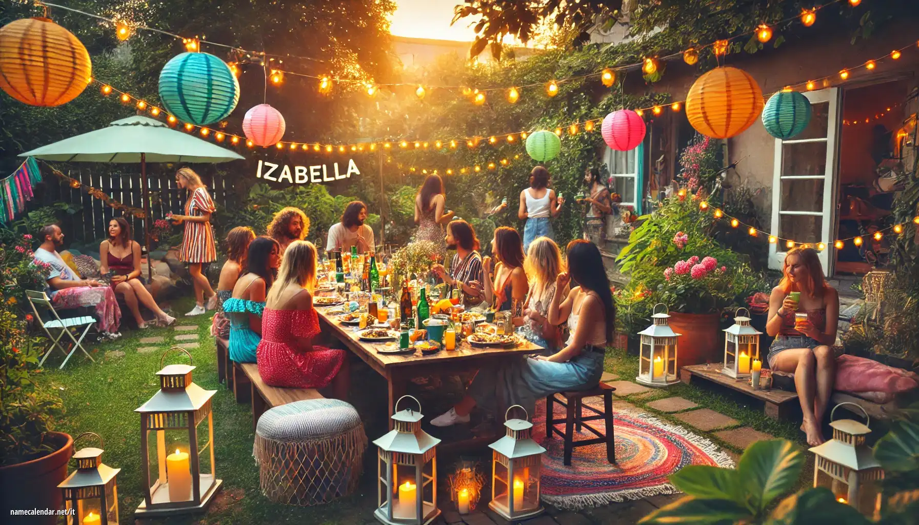 Celebrazione dell'onomastico e del nome - Izabella