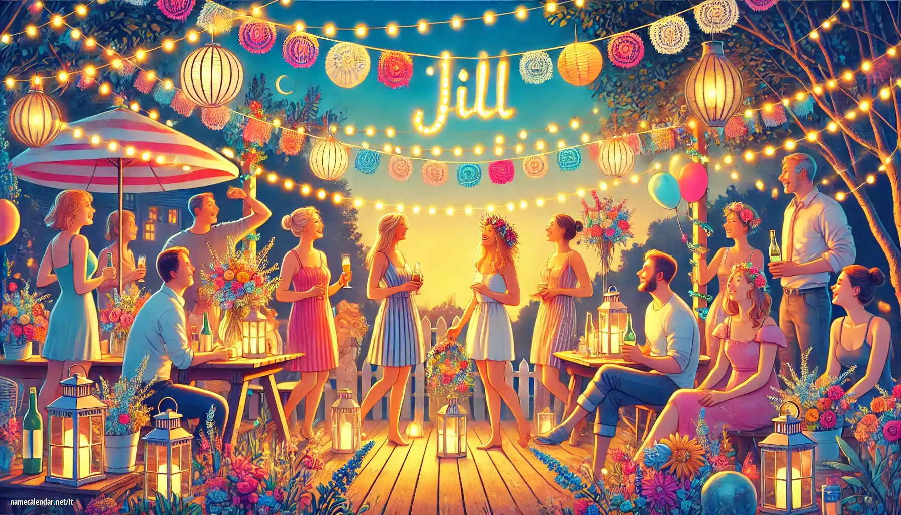 Celebrazione dell'onomastico e del nome - Jill