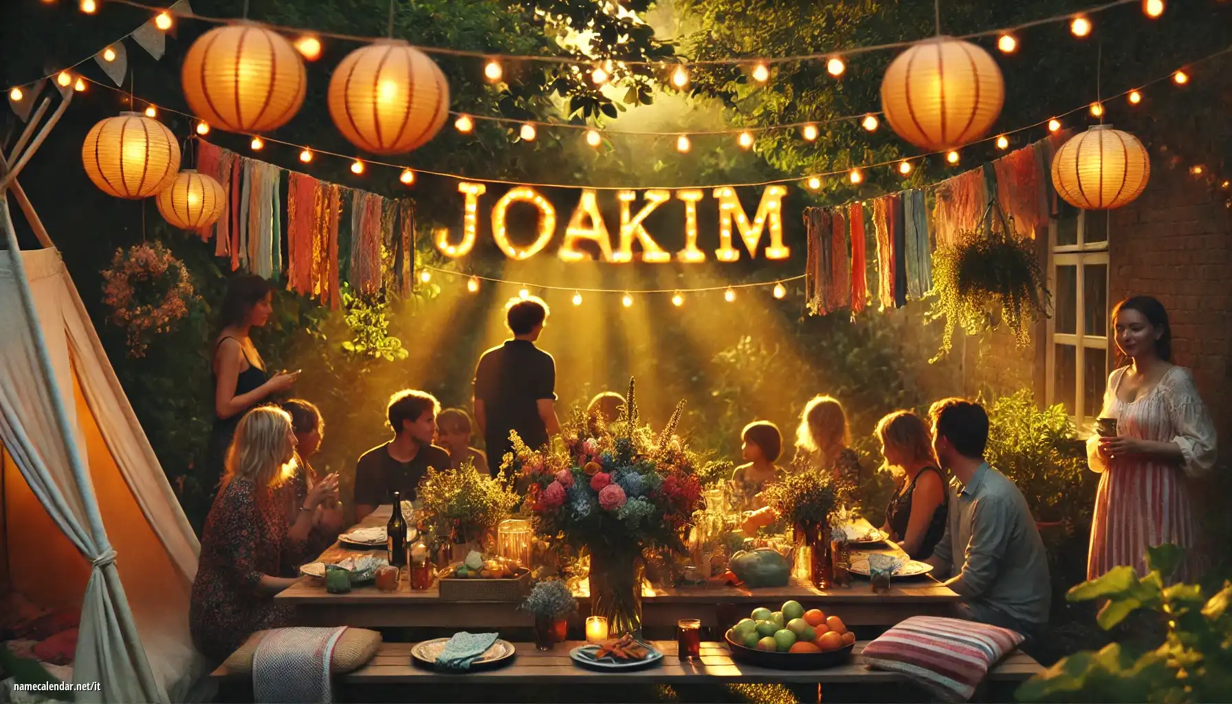 Celebrazione dell'onomastico e del nome - Joakim