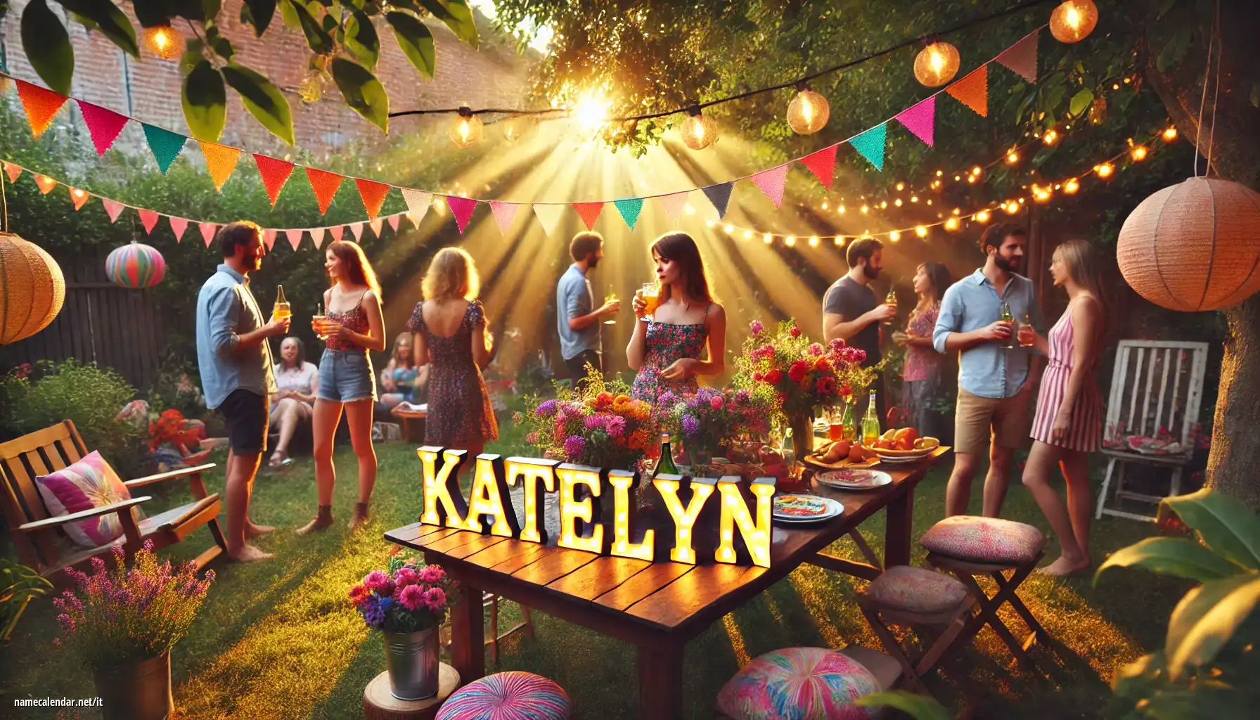 Celebrazione dell'onomastico e del nome - Katelyn