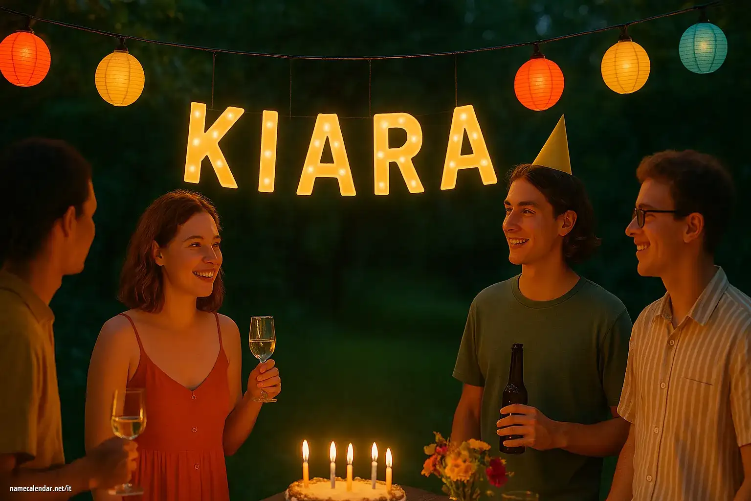 Celebrazione dell'onomastico e del nome - Kiara