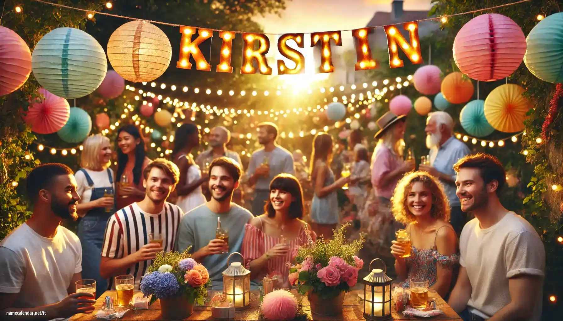 Celebrazione dell'onomastico e del nome - Kirstin