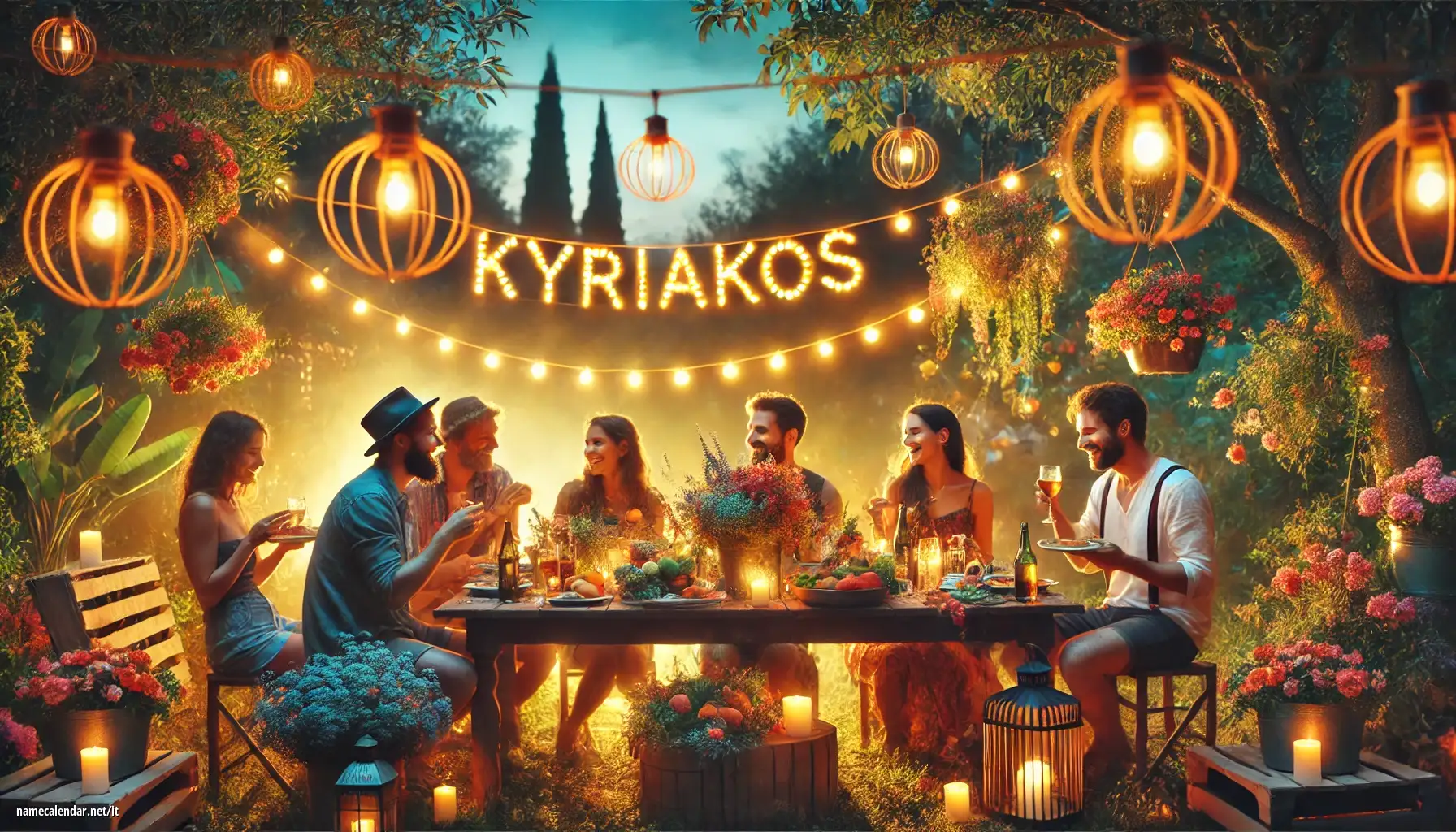 Celebrazione dell'onomastico e del nome - Kyriakos
