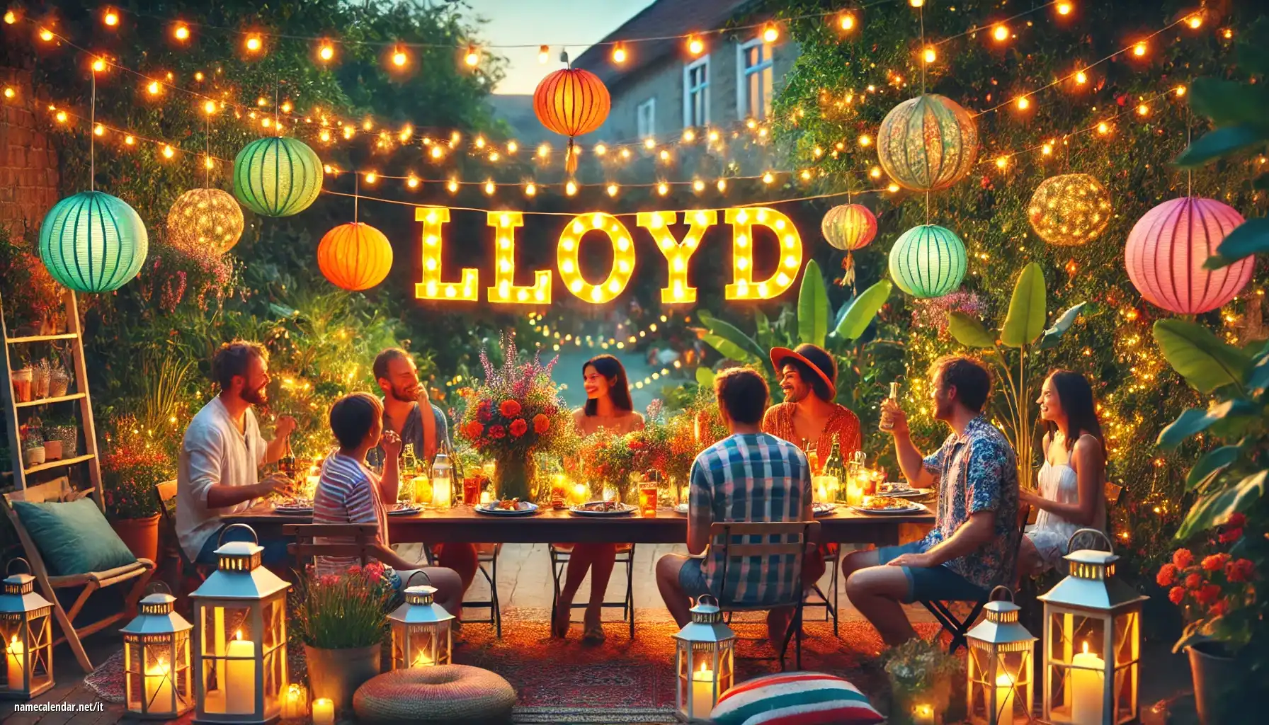 Celebrazione dell'onomastico e del nome - Lloyd