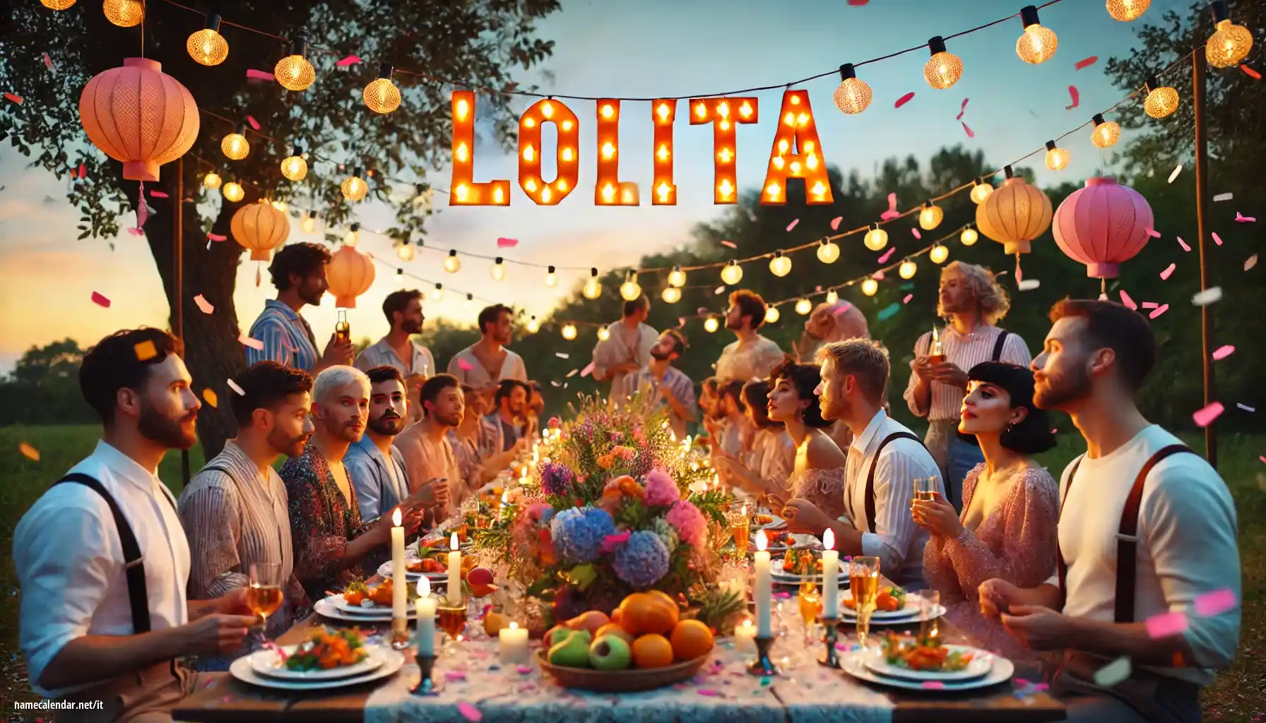 Celebrazione dell'onomastico e del nome - Lolita