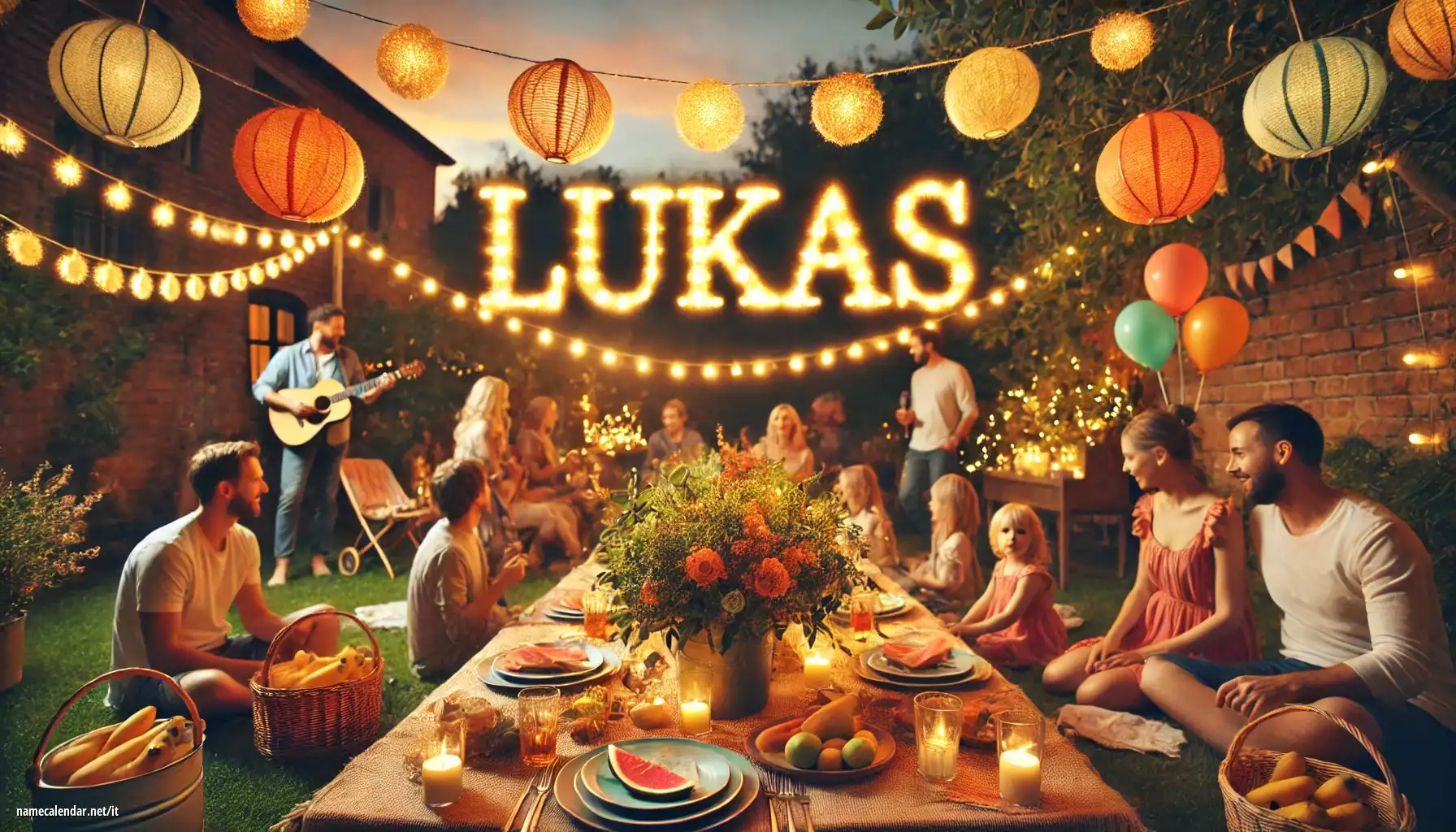 Celebrazione dell'onomastico e del nome - Lukáš