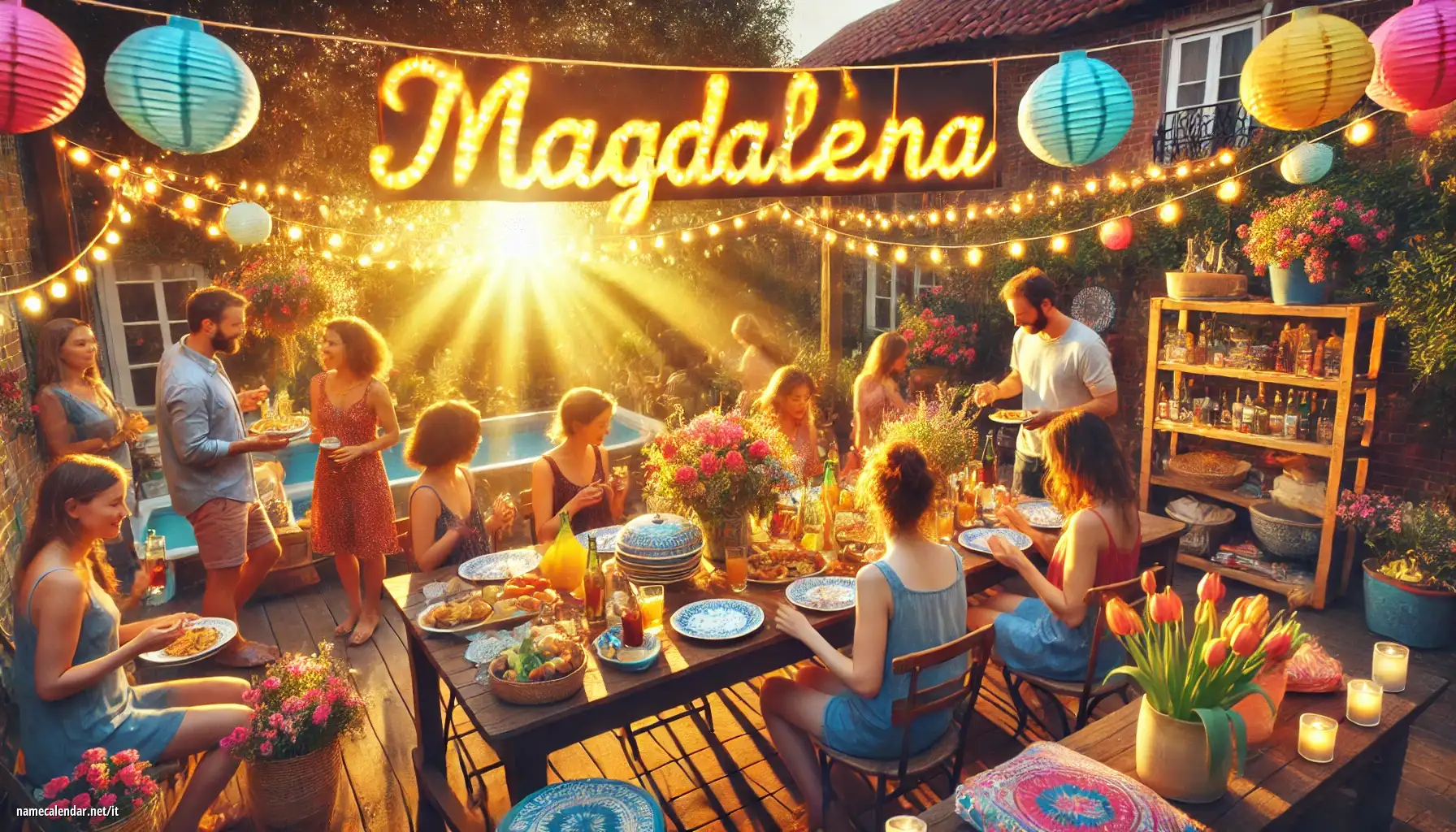 Celebrazione dell'onomastico e del nome - Magdaléna