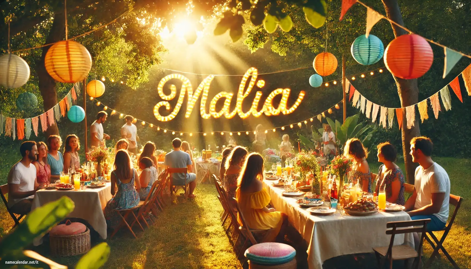 Celebrazione dell'onomastico e del nome - Malia