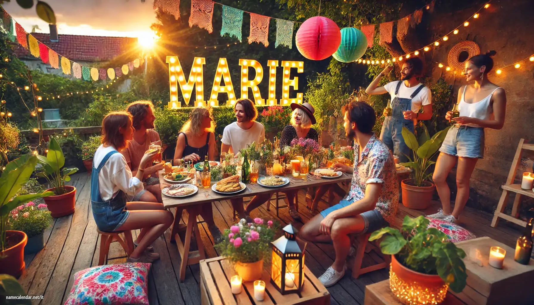 Celebrazione dell'onomastico e del nome - Marie