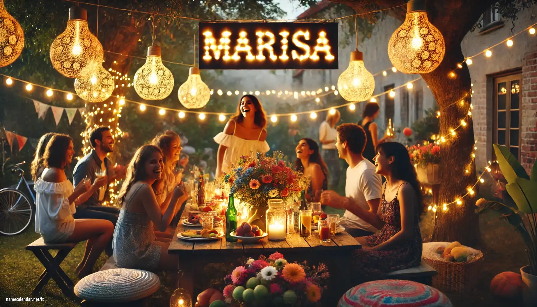 Celebrazione dell'onomastico e del nome - Marisa