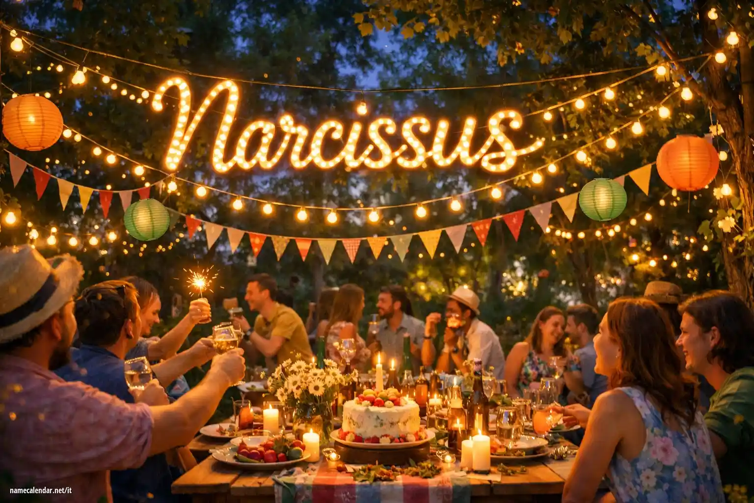 Celebrazione dell'onomastico e del nome - Narcissus