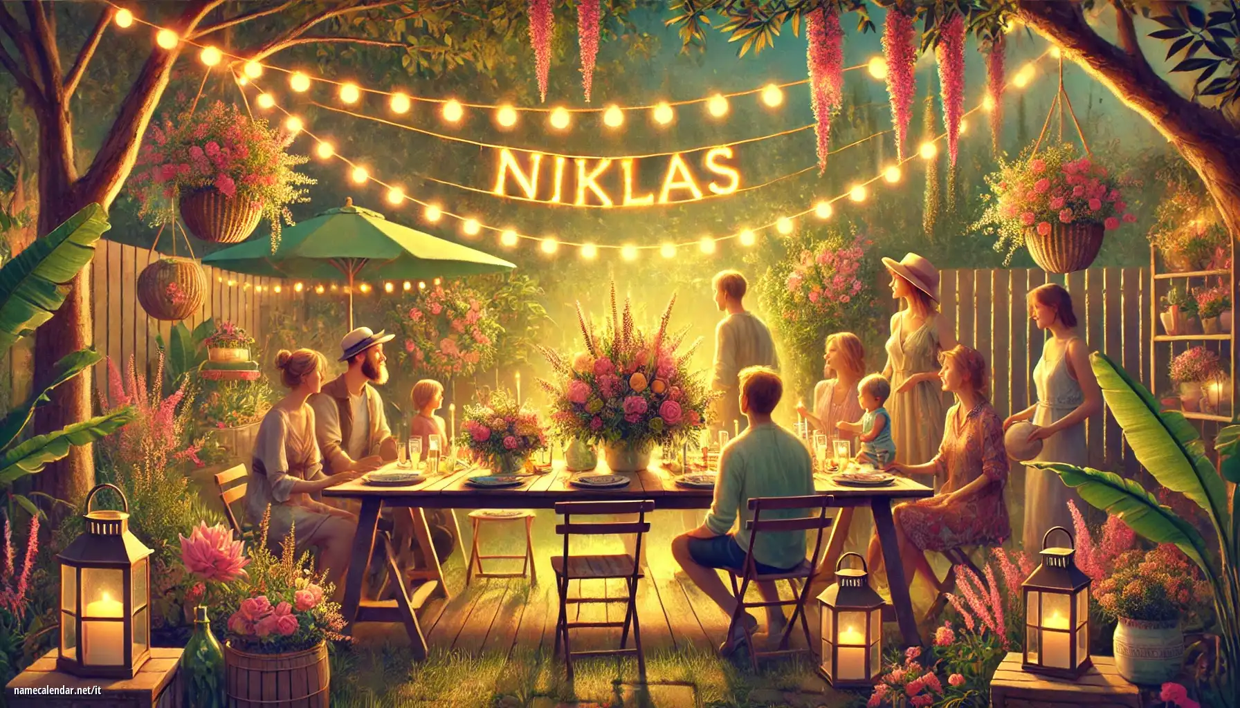 Celebrazione dell'onomastico e del nome - Niklas