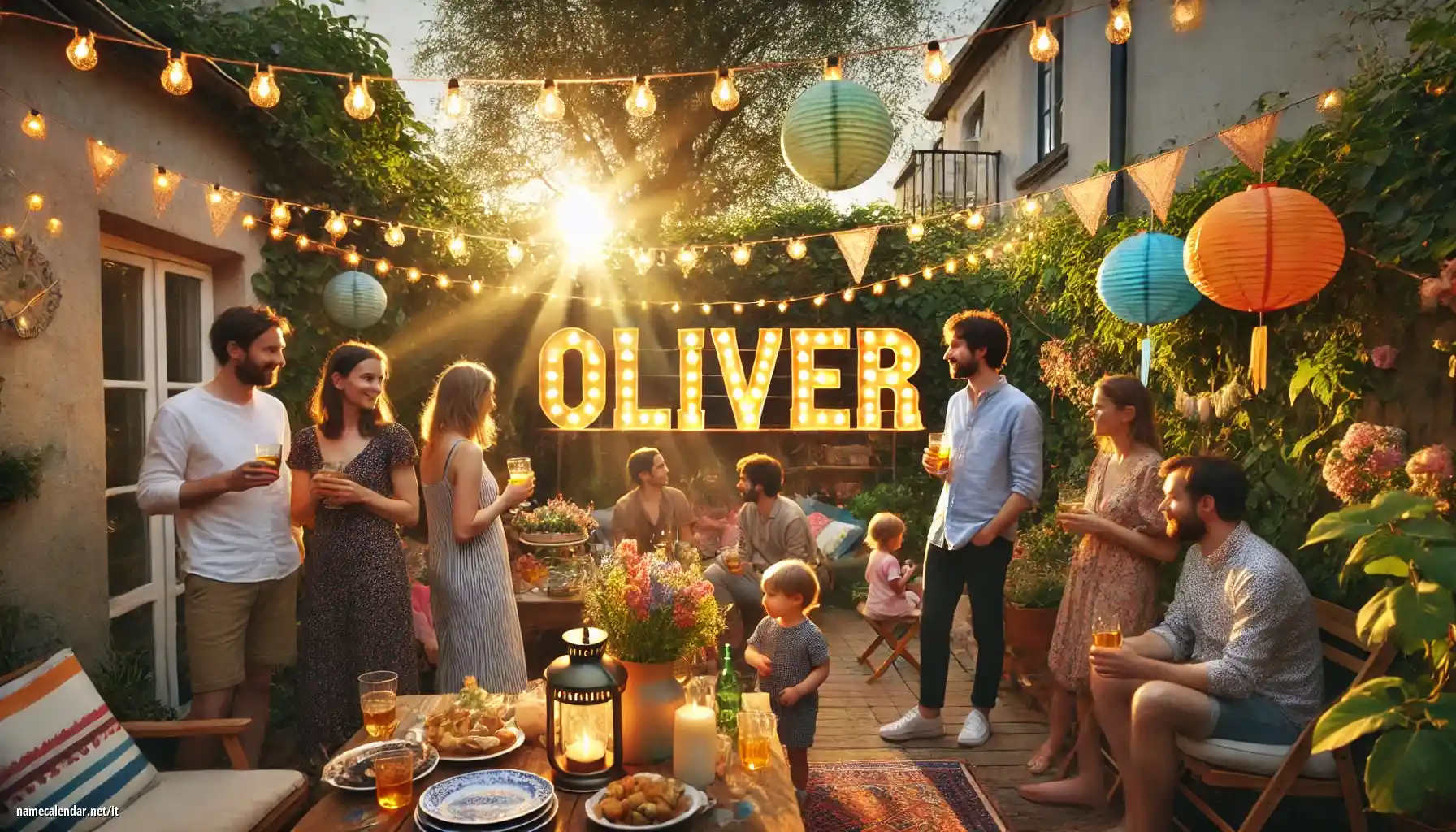 Celebrazione dell'onomastico e del nome - Olivér