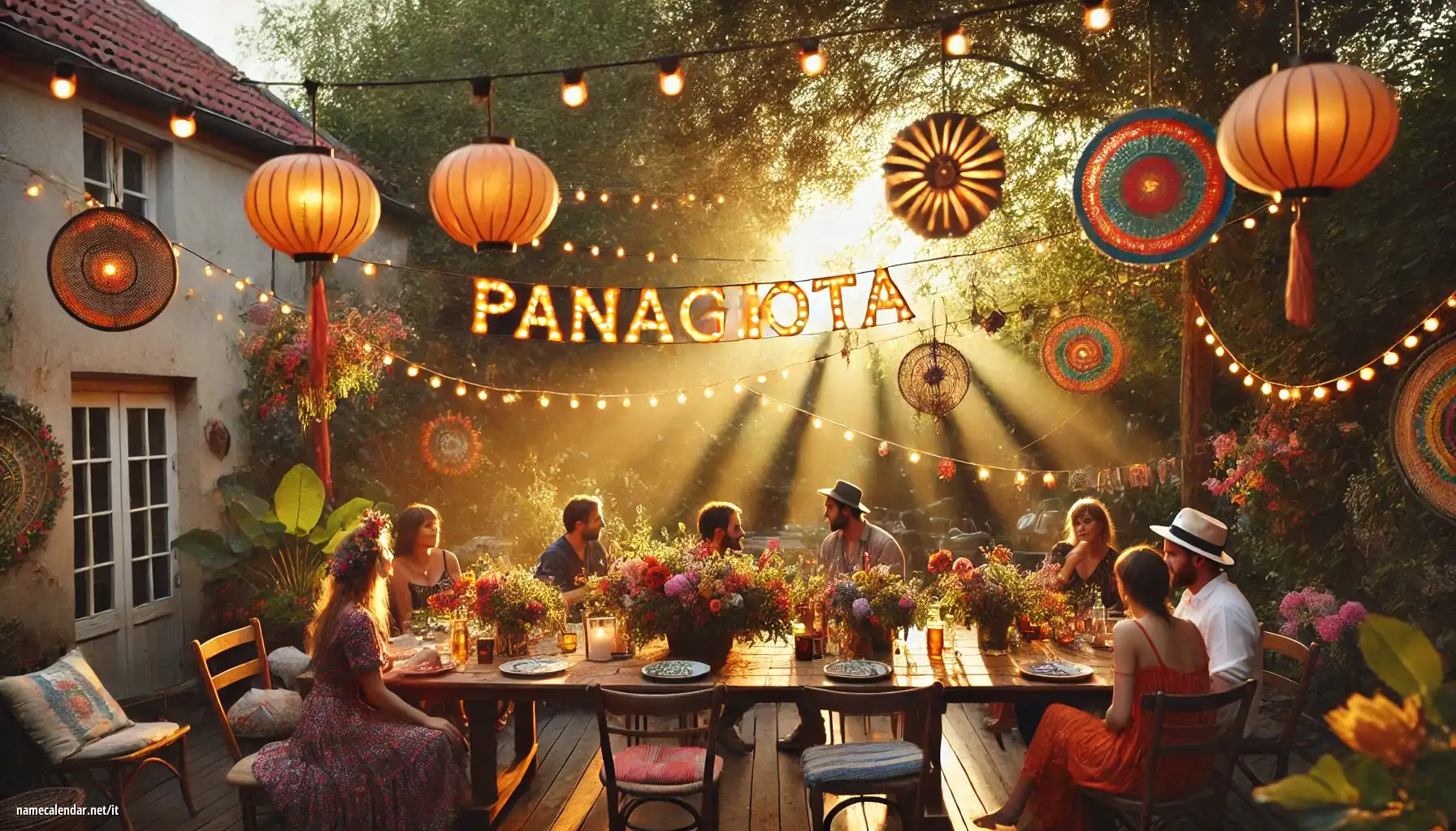 Celebrazione dell'onomastico e del nome - Panagiota