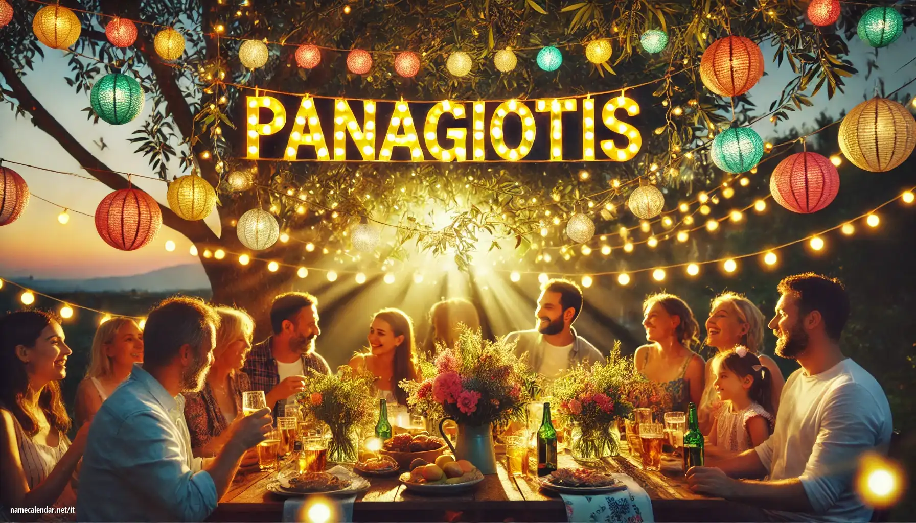 Celebrazione dell'onomastico e del nome - Panagiotis