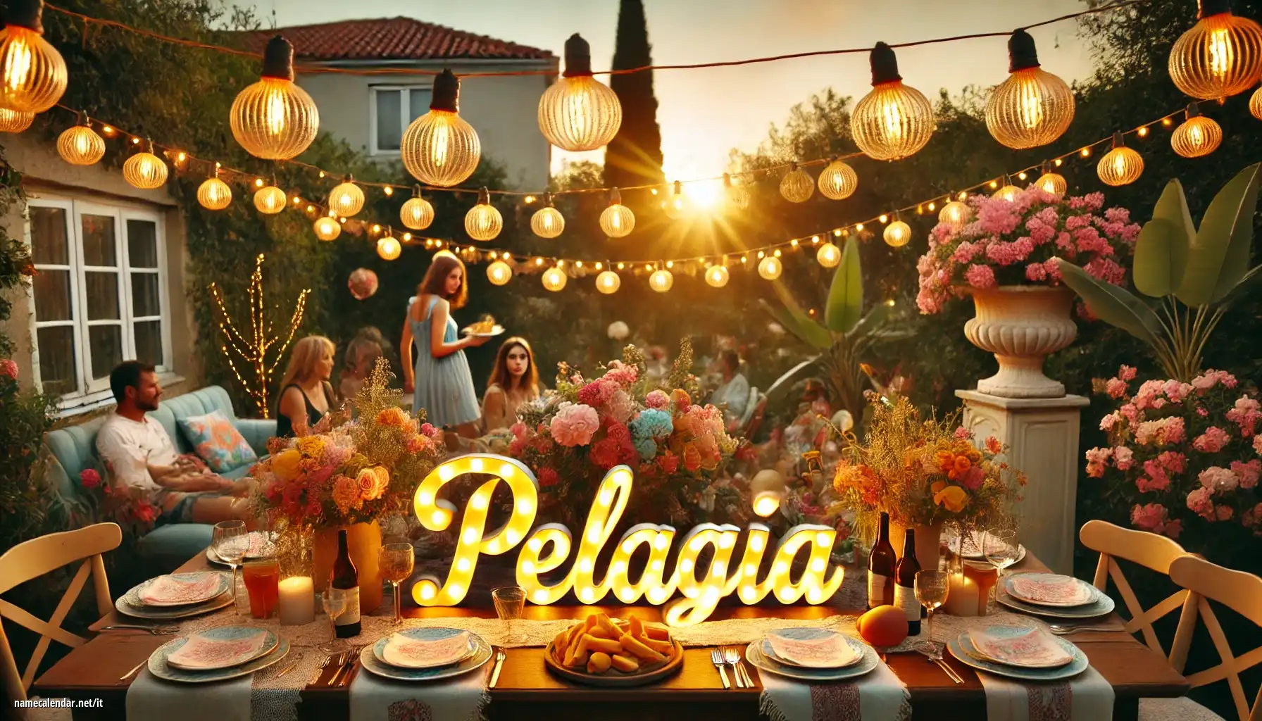 Celebrazione dell'onomastico e del nome - Pelagia