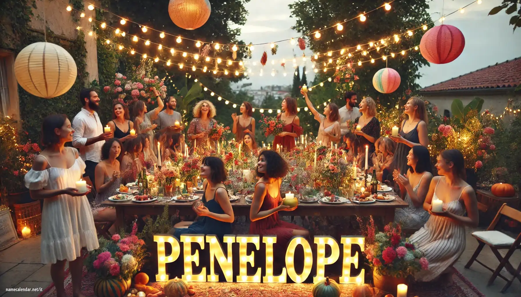 Celebrazione dell'onomastico e del nome - Penélope
