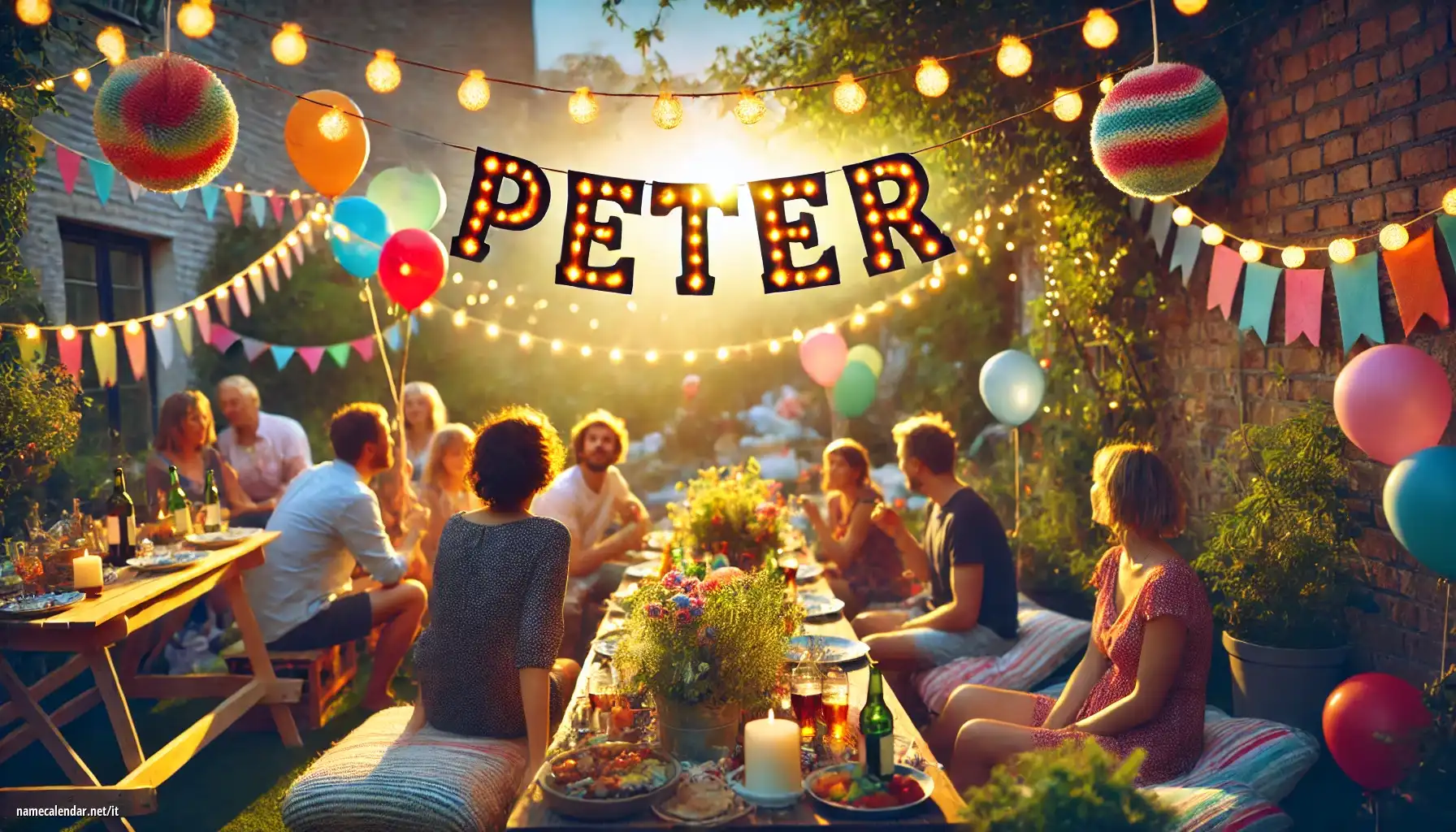 Celebrazione dell'onomastico e del nome - Peter