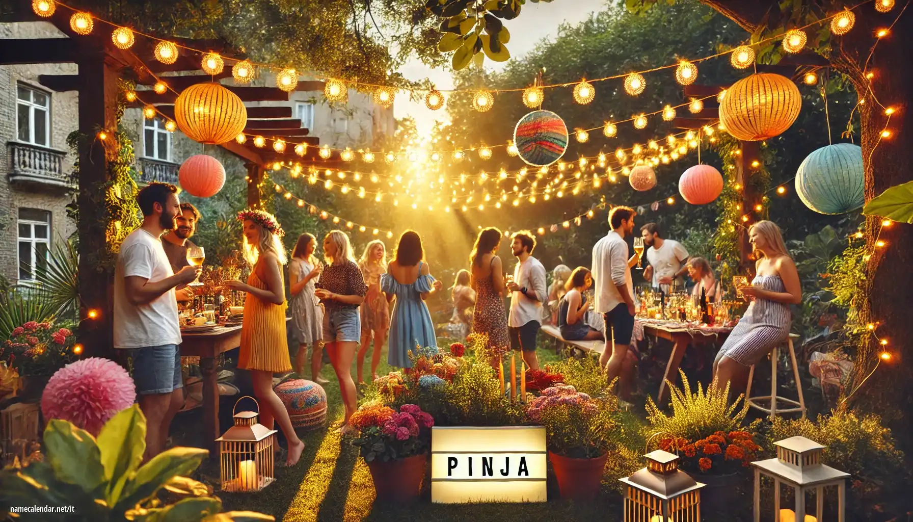 Celebrazione dell'onomastico e del nome - Pinja