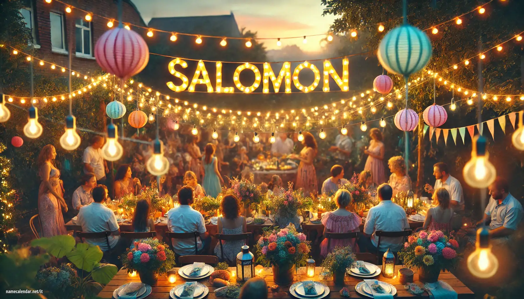 Celebrazione dell'onomastico e del nome - Salomon