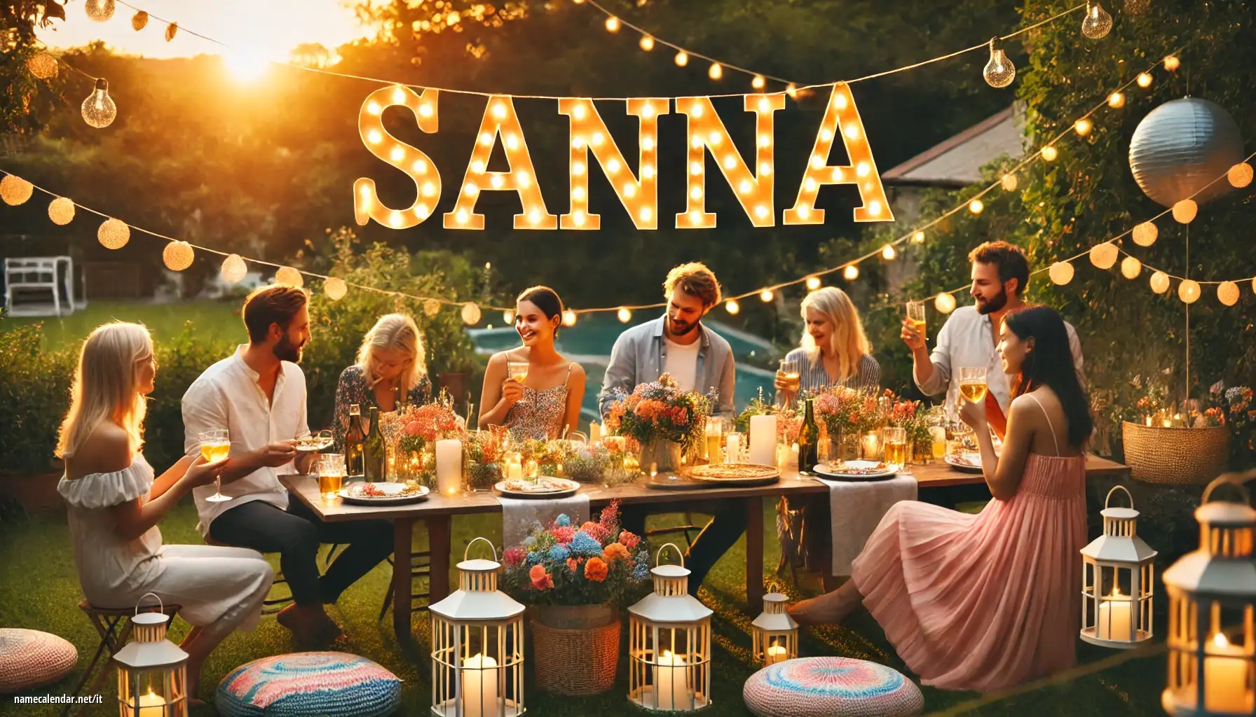 Celebrazione dell'onomastico e del nome - Sanna