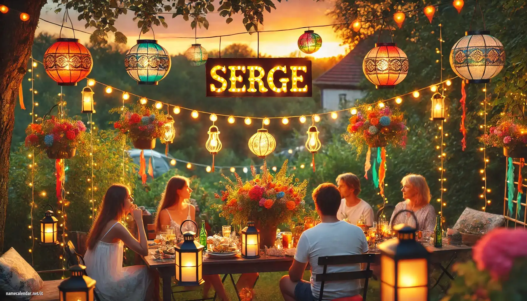 Celebrazione dell'onomastico e del nome - Serge