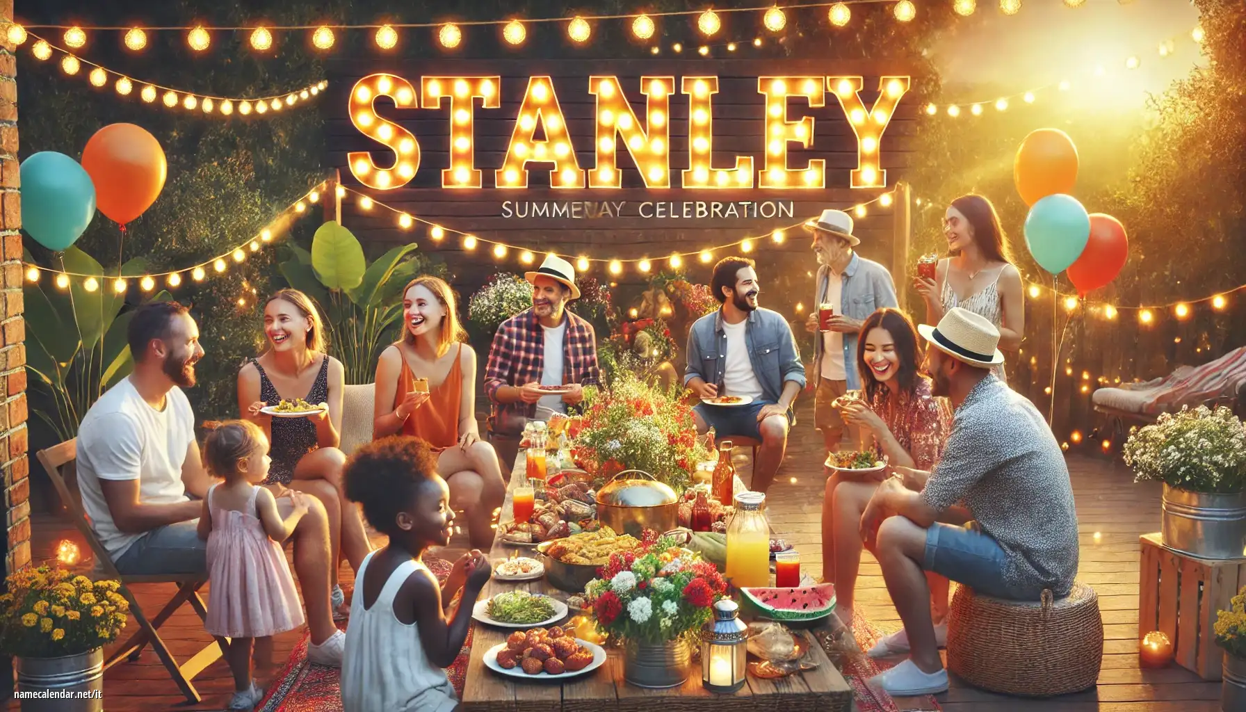 Celebrazione dell'onomastico e del nome - Stanley