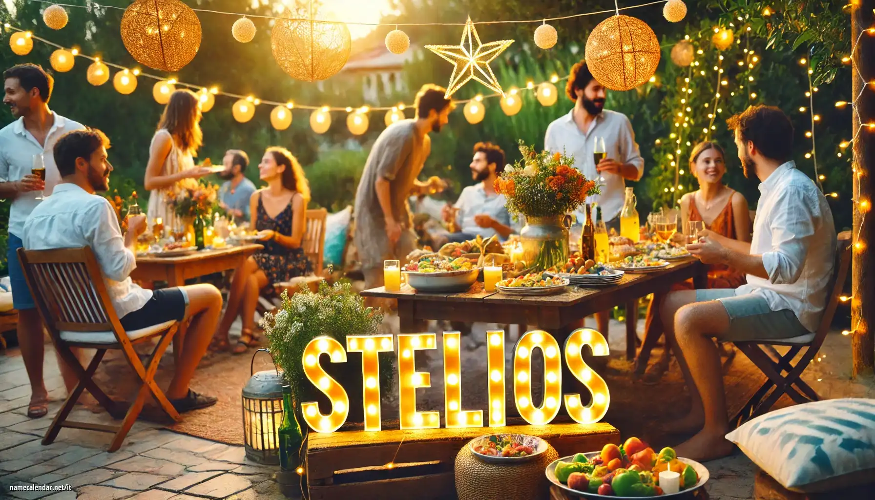 Celebrazione dell'onomastico e del nome - Stelios