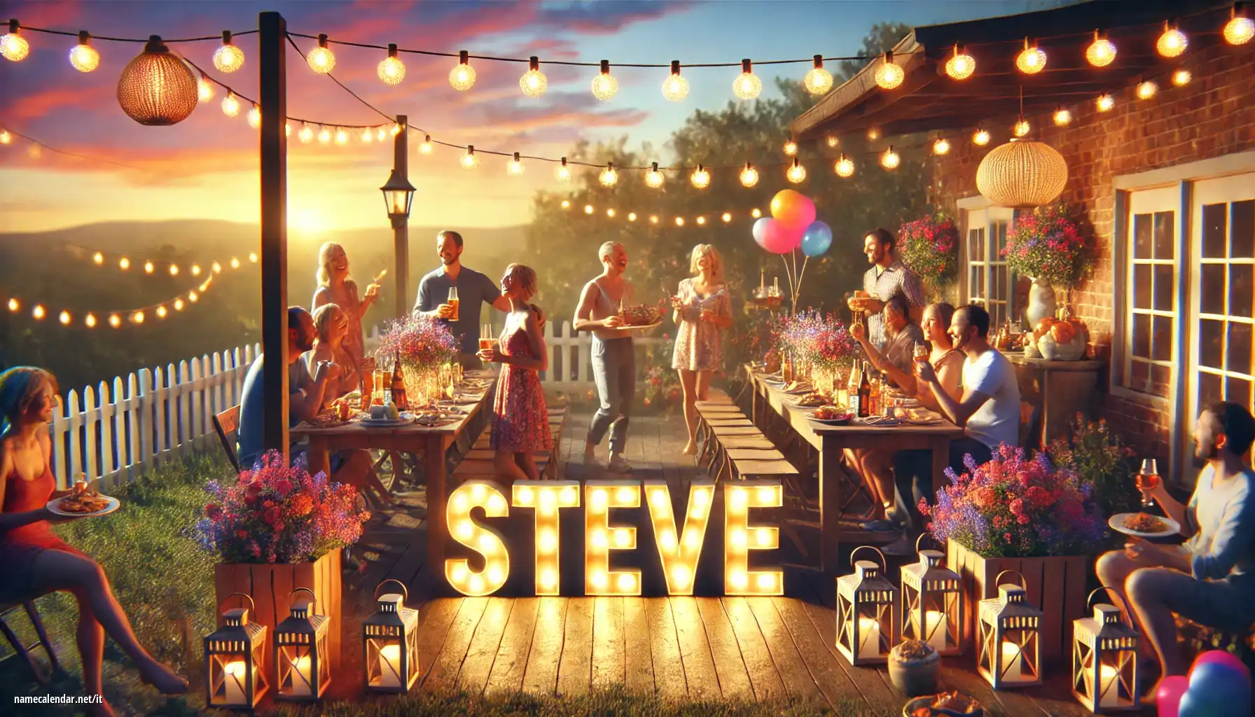 Celebrazione dell'onomastico e del nome - Steve