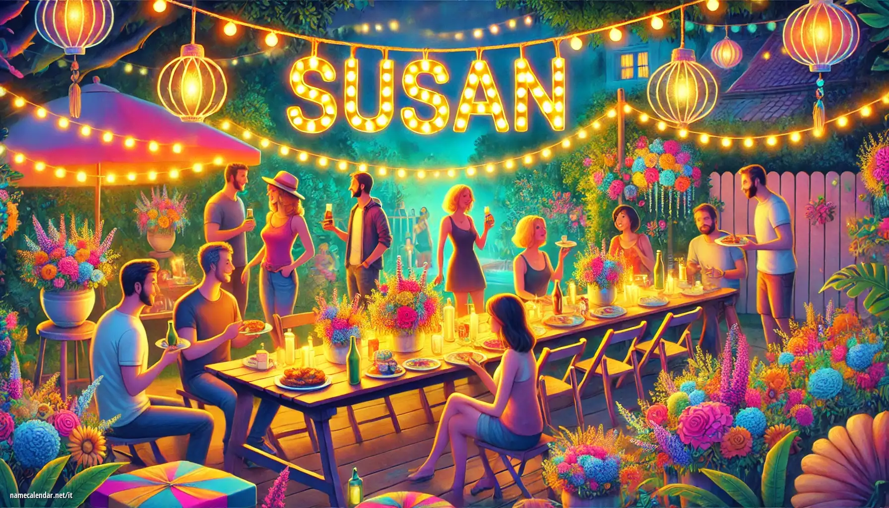 Celebrazione dell'onomastico e del nome - Susan