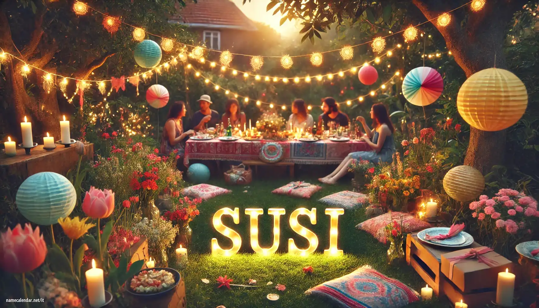 Celebrazione dell'onomastico e del nome - Susi