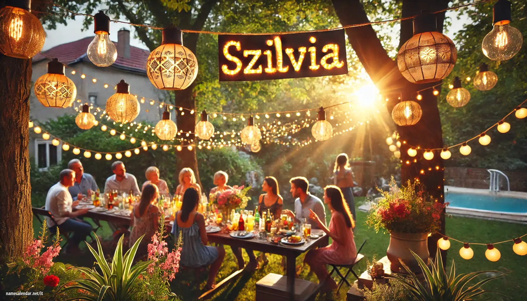 Celebrazione dell'onomastico e del nome - Szilvia