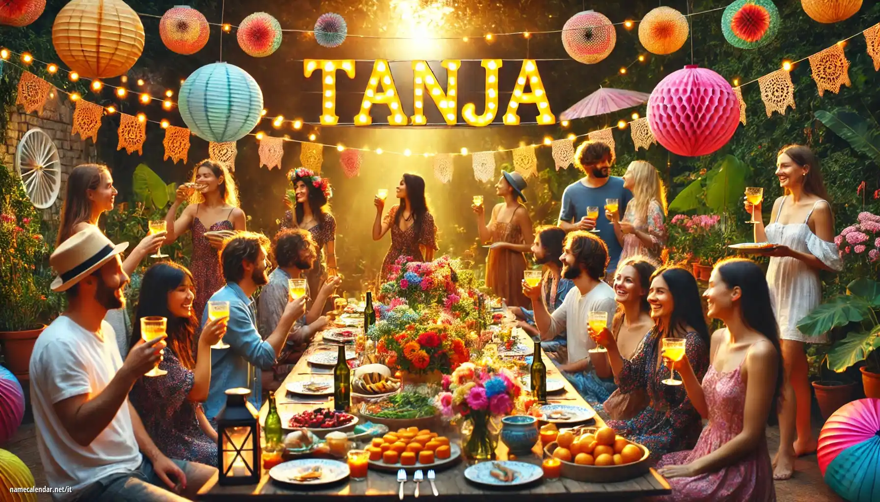 Celebrazione dell'onomastico e del nome - Tanja