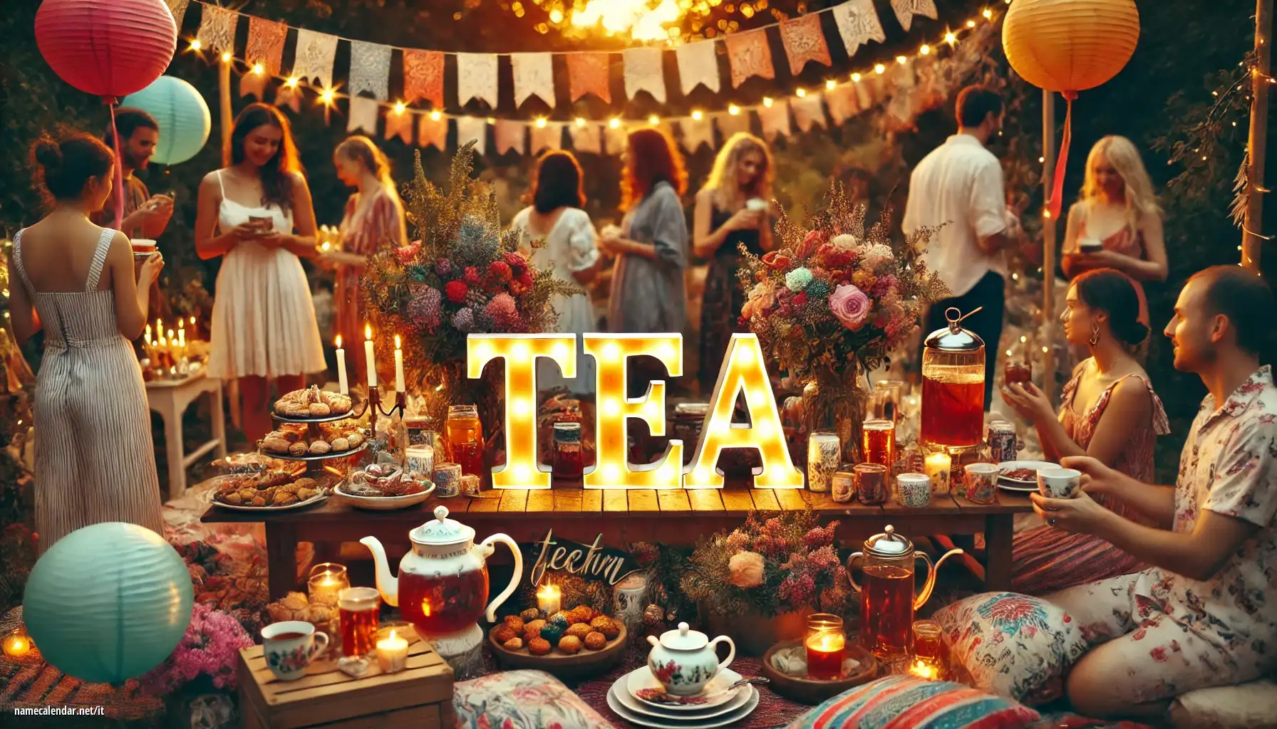 Celebrazione dell'onomastico e del nome - Tea