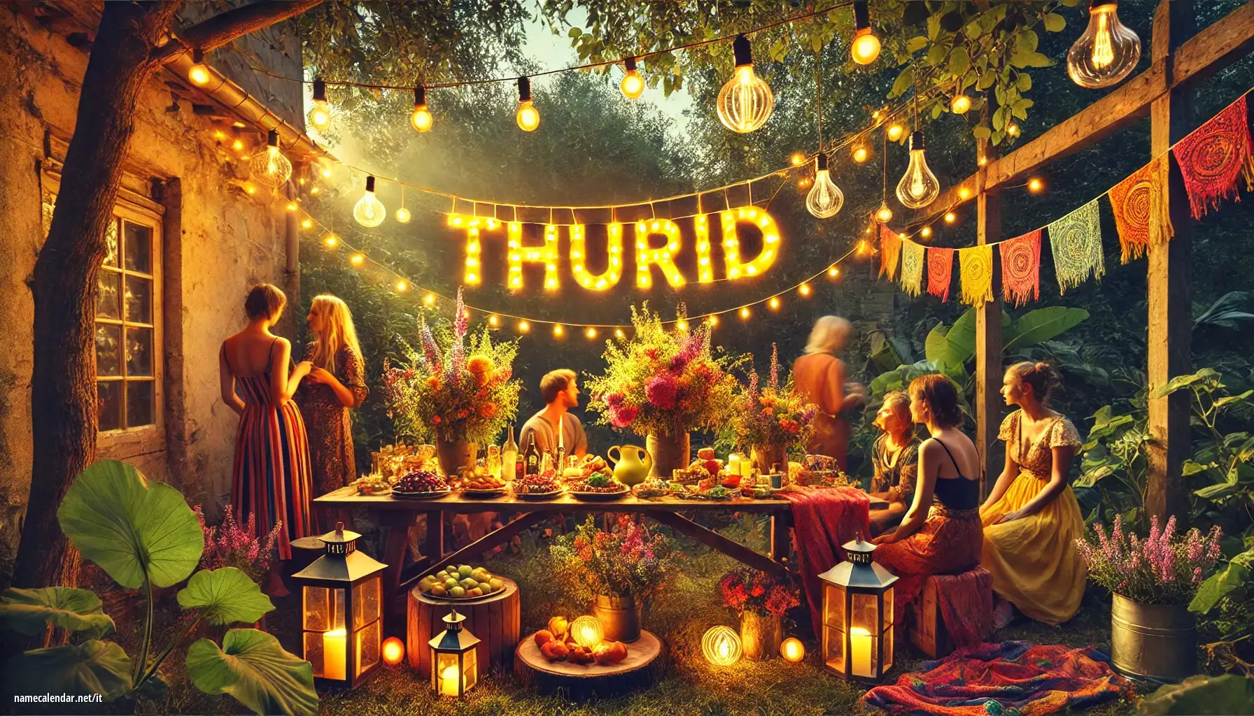 Celebrazione dell'onomastico e del nome - Thurid