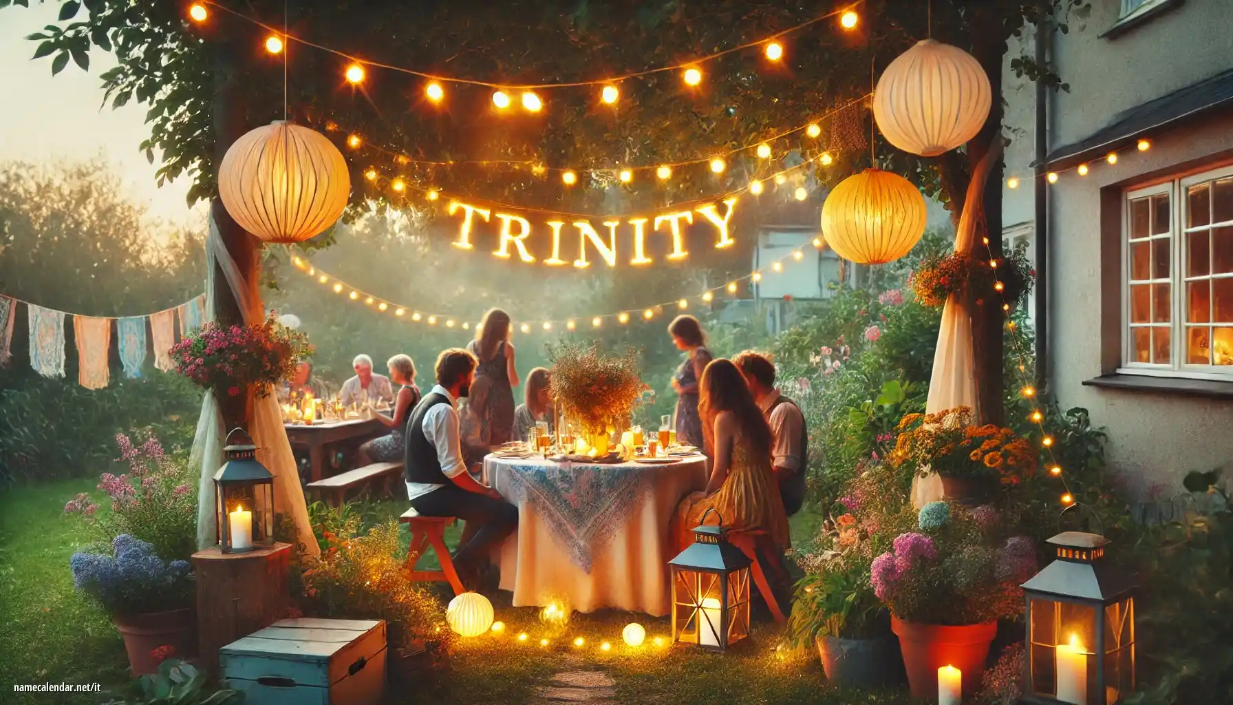 Celebrazione dell'onomastico e del nome - Trinity