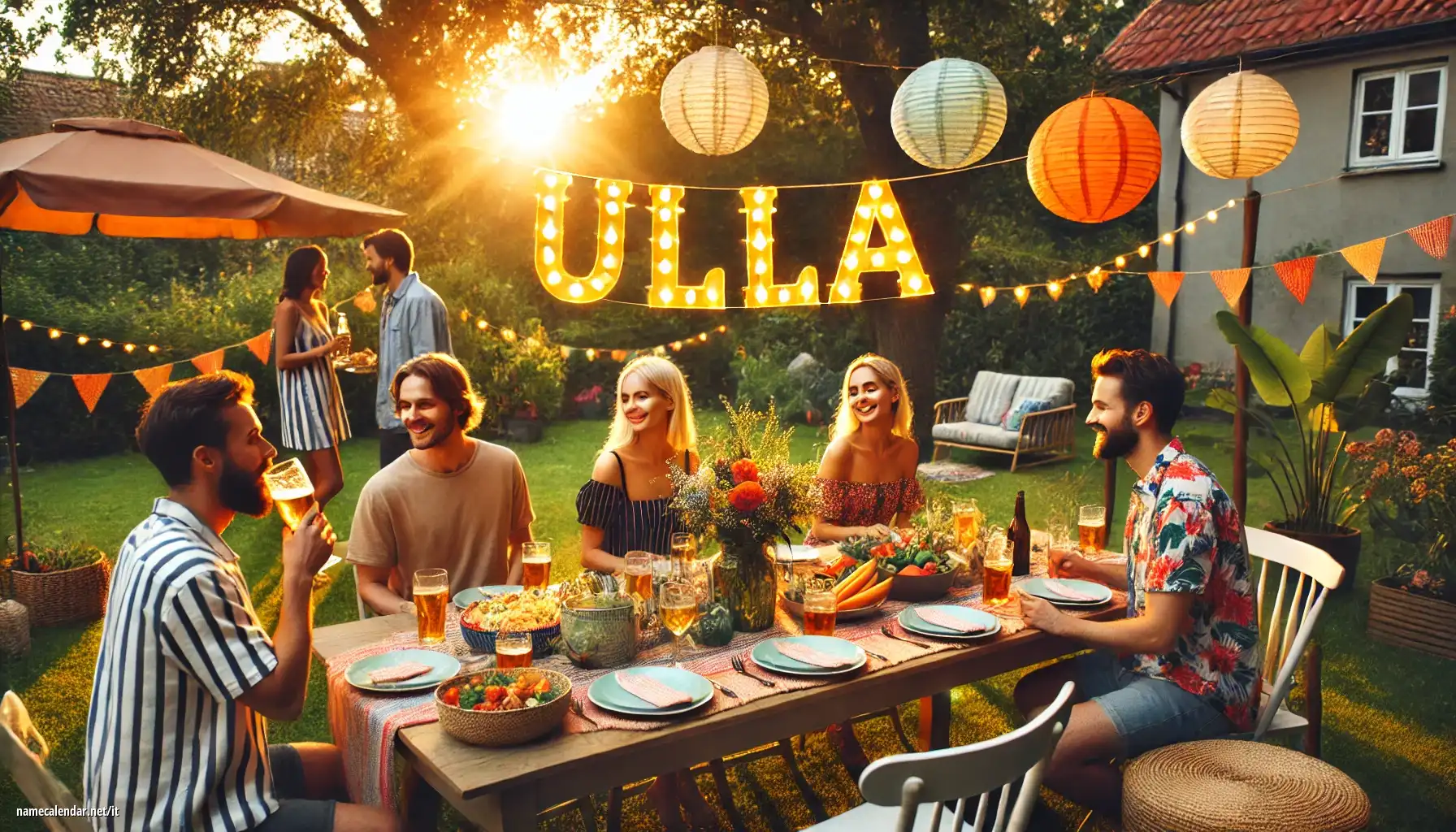 Celebrazione dell'onomastico e del nome - Ülla