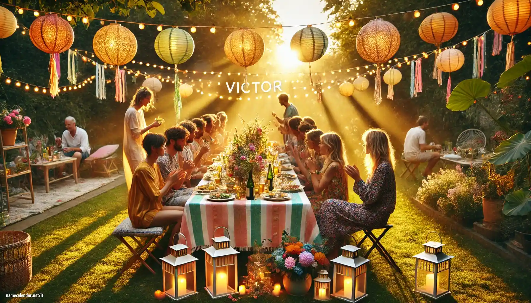 Celebrazione dell'onomastico e del nome - Víctor