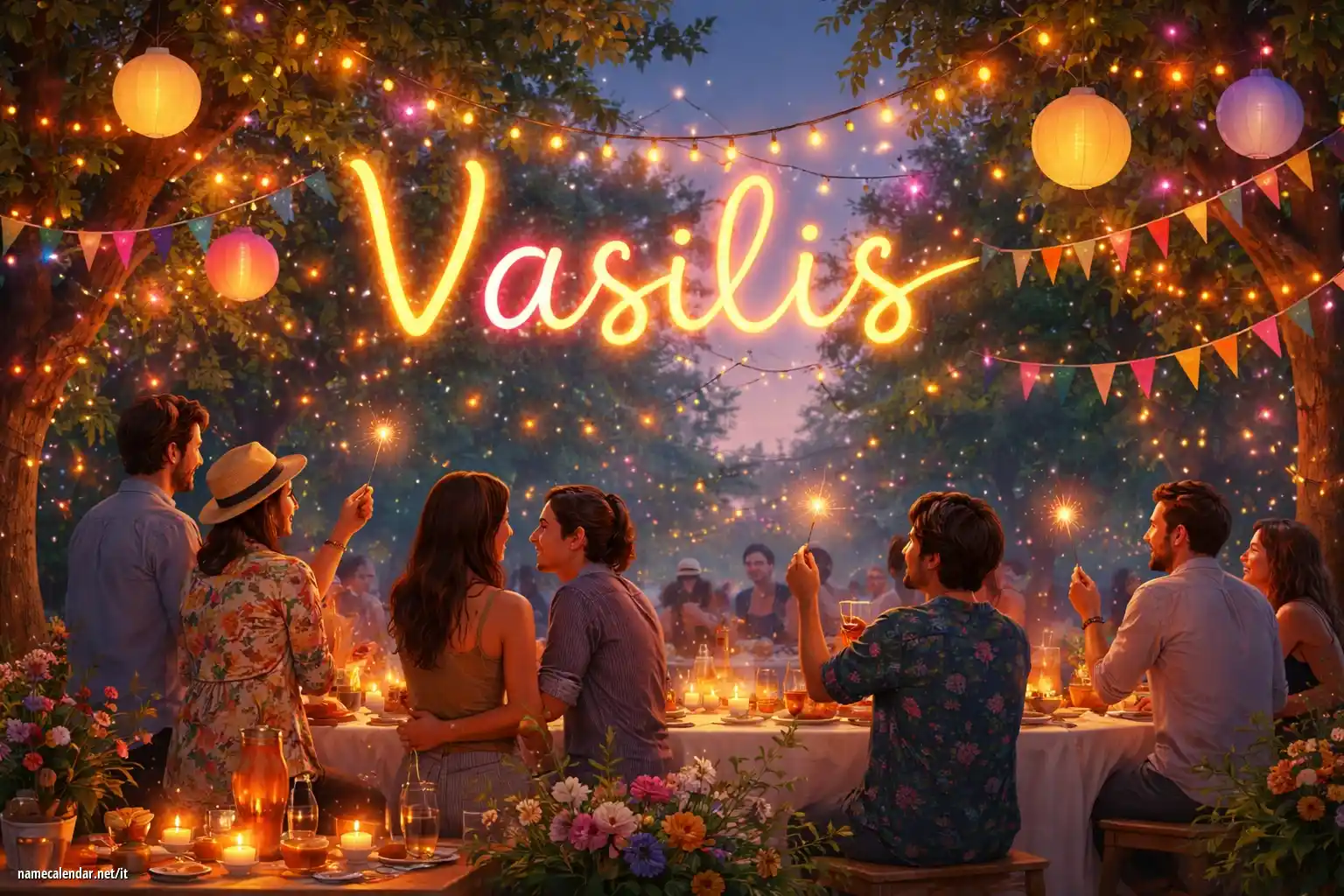 Celebrazione dell'onomastico e del nome - Vasilis