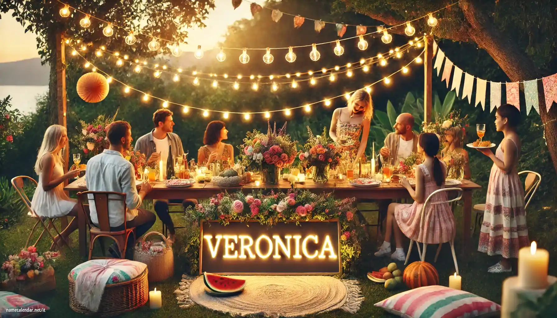 Celebrazione dell'onomastico e del nome - Verónica