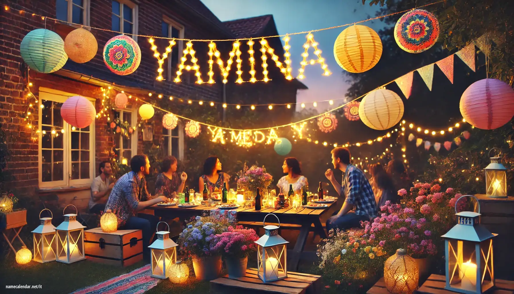 Celebrazione dell'onomastico e del nome - Yamina