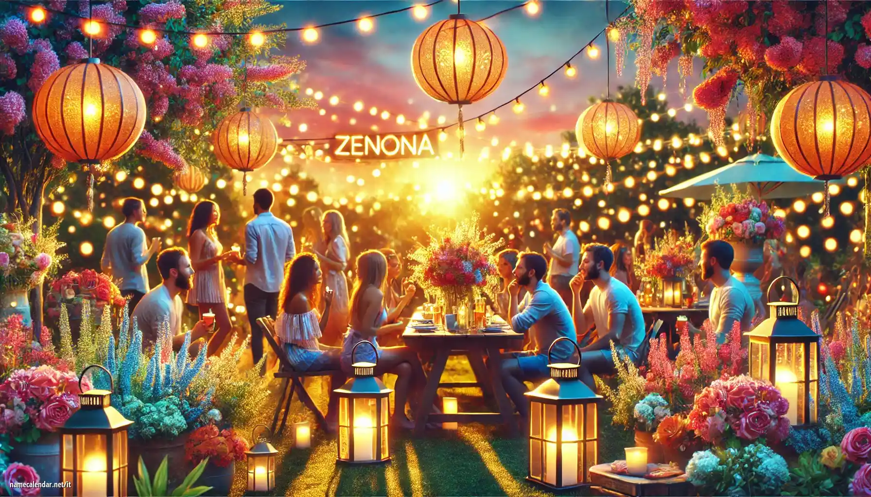 Celebrazione dell'onomastico e del nome - Zenona