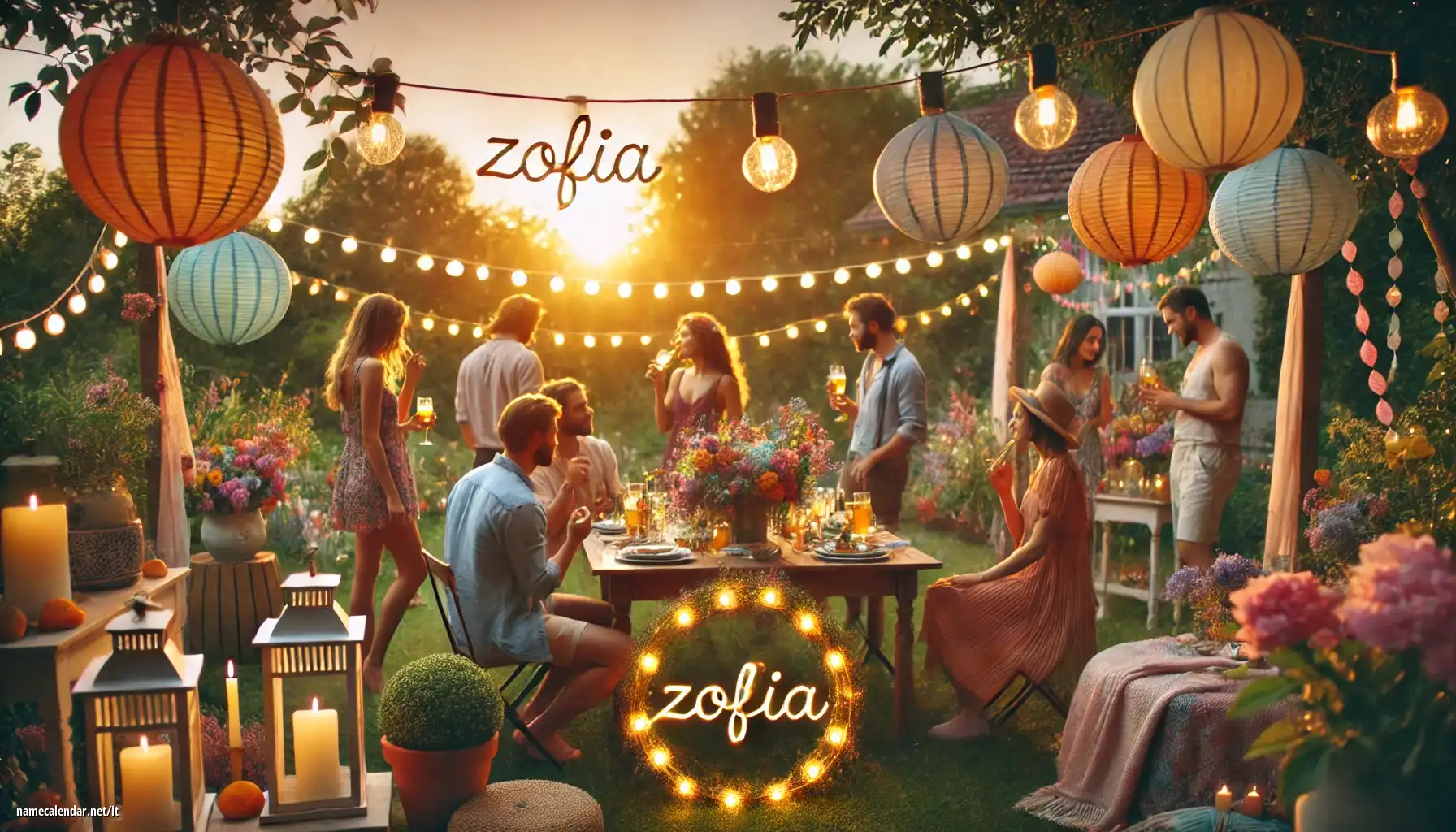 Celebrazione dell'onomastico e del nome - Zofia